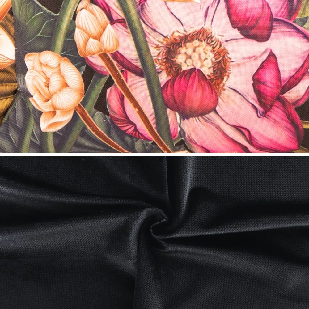 Square Dog Bed — Floral Pattern Edition