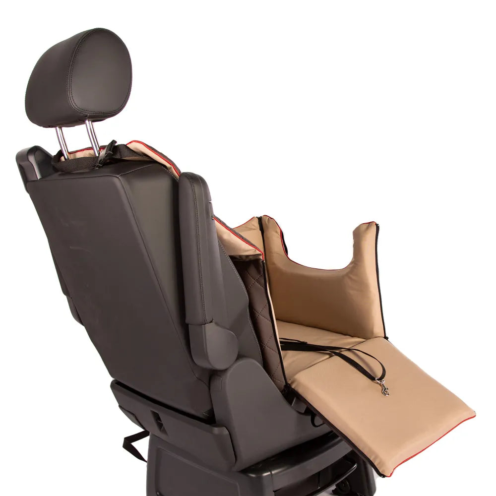 Lux Comfort Car Seat for Dogs — Brown Edition