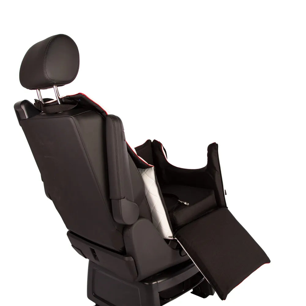 Lux Comfort Car Seat for Dogs — White Edition